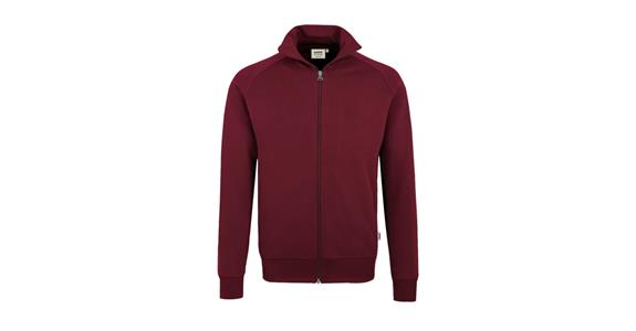 Sweat jacket College wine red size S