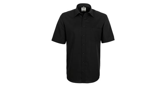 Short-sleeved shirt Business black size S