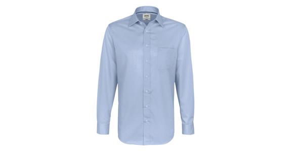 Long-sleeved shirt Business light blue size L