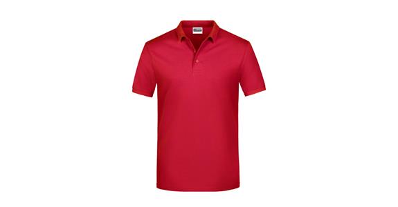 Polo shirt red size 4XL