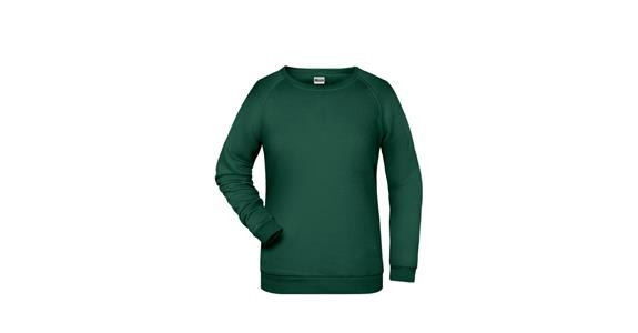Sweatshirt ladies' dark green size 3XL