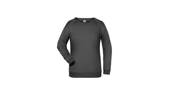 Sweatshirt ladies' graphite size S