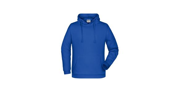 Hooded sweatshirt royal blue size S