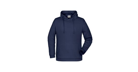 Hooded sweatshirt navy size XXL