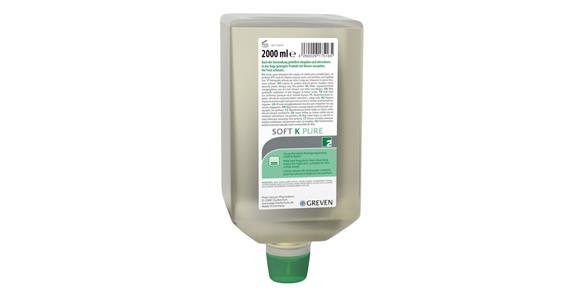 Skin cleaner SOFT K Pure 2000 ml collapsible bottle