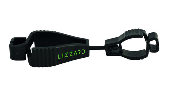 Glove clip black LxWxH 130x35x18 mm