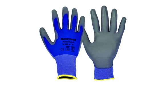 Polyamide knitted glove Perfect Poly® Skin PU = 10 pairs size 9