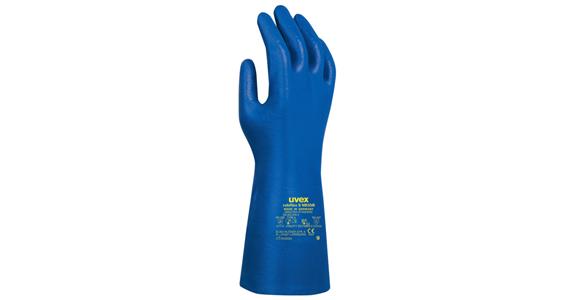 Chemical protective glove Rubiflex S NB35B PU=10 pairs size 8