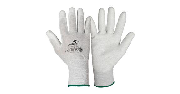 Knitted glove EDS 3201 PU=12 pairs size 9
