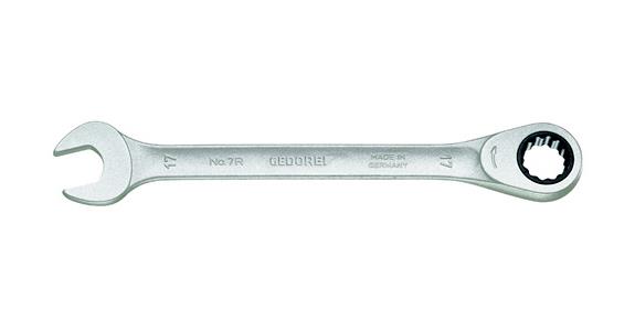 Klucz otwarty z grzechotką pierścieniową GEDORE 10 mm, profil UD