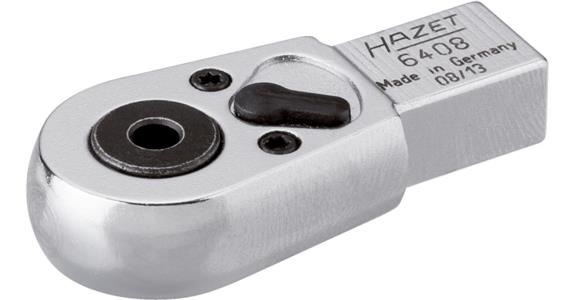 Grzechotka wtykana HAZET 1/4', uchwyt do grotu, kwadrat wtykowy9x12 mm