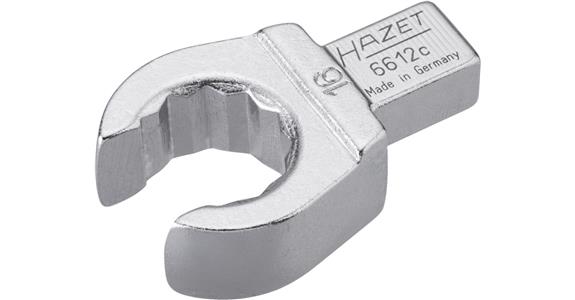 Otwarte okrągłe narzędzie wtykowe HAZET, 16 mm, kwadrat wtykowy 9x12 mm