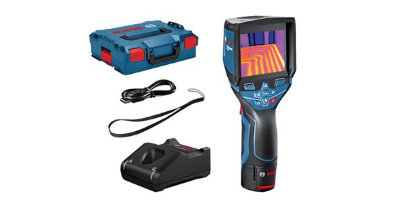 BOSCH kamera termowizyjna GTC 400 C, akumulator 12 V/1,5 Ah