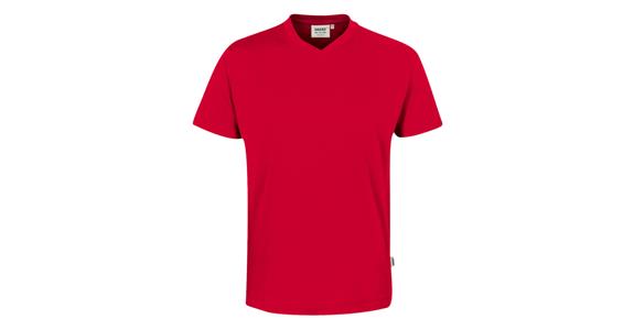 Koszulka V-shirt Classic czerwona 2XL