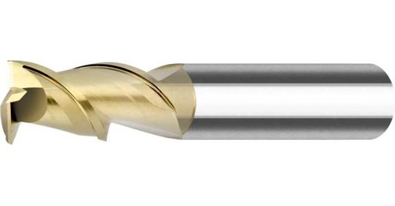 Frez aluminiowy SC długi 45° z luzem DIN 6535 HA SC-ZrN 2 CE śr. 12 mm
