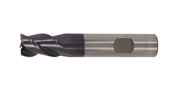 SC square end mill DIN 6535HA TiAlN 3 cutters long dia. 2.0 mm