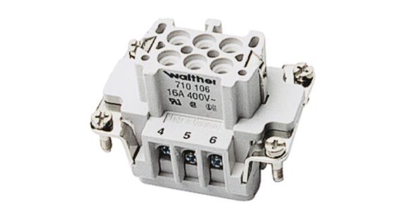 Walther Buchseneinsatz 6p., 710106