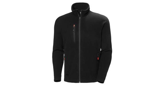 Fleece jacket Oxford black size S