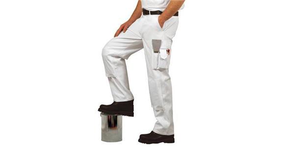 Malerhose 100%BW, 305g, Weiß Gr.M