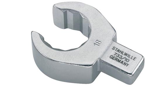 Otwarte okrągłe narzędzie wtykowe STAHLWILLE, 10 mm, kwadrat wtykowy 9x12 mm