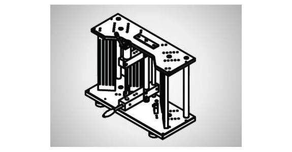Meßständer mit Nutenplatten 2P H600h450
