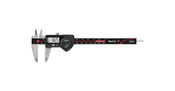 Digital-Taschenmessschieber 0-150 mm MarCal 16 EWR IP67 Datenausgang und Reibrad