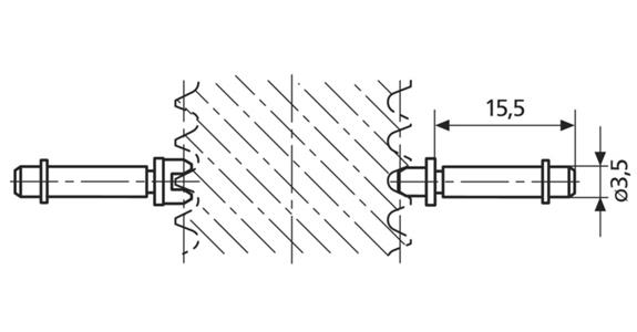 Schneide, P=3-2,5 Gg/1 852-f W