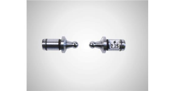 Kugelmesseinsatz aus Hartmetall 844 Tk, Kugel-Ø 6,50 mm