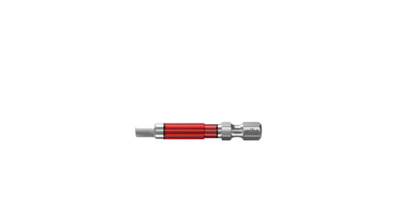 Końcówka sześciok. WIHA 1/4', E 6.3-SW 4 mm, 49 mm, kszt. lit. TY, zestaw 5 szt.