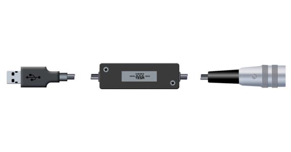 Port USB TESA do czujników pomiaru długości +/-2 mm