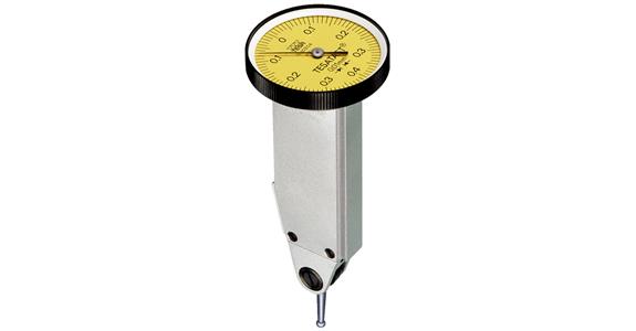 Czujnik z trzp. przech. TESATAST, 0,01 mm, D=28 mm, w etui, prostopadły