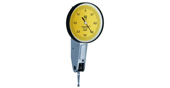 Czujnik z trzp. uch. TESATAST dz. el. 0,01 mm,średnica 38 mm, w etui, 1810006