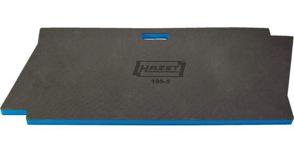 HAZET mata mechanika 975x385x30 mm czarna/niebieska