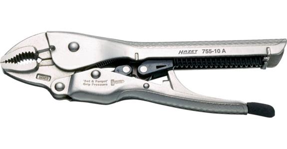 Szczypce zaciskowe HAZET, 230 mm, szerokość mocowania 44 mm