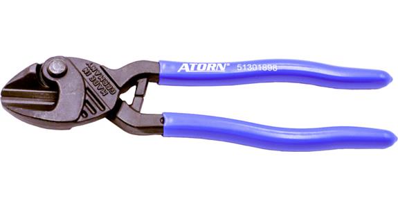 ATORN nożyce tnące centralne 190 mm, osłona uchwytów z PVC