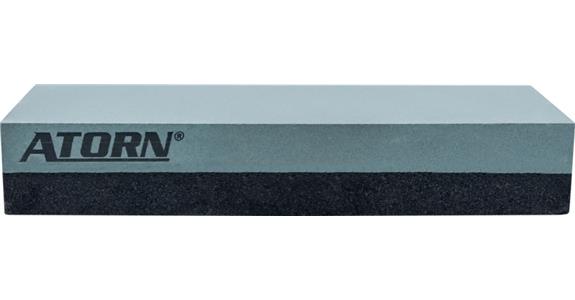 ATORN kompozytowa osełka stołowa, 125 x 50 x 25 mm, zgrub./drobna, węglik krzemu