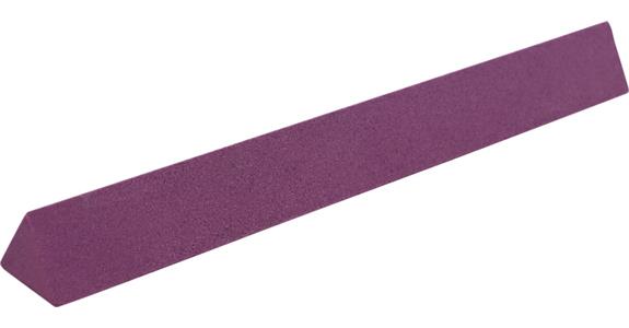 ATORN pilnik trójkątny, 100 x 10 mm, zgrubny, różowy stopiony korund