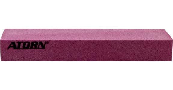 ATORN osełka stołowa, 100 x 25 x 13 mm, średnia, różowy stopiony korund