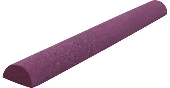 ATORN pilnik półokrągły, 150 x 16 mm, zgrubny, różowy stopiony korund