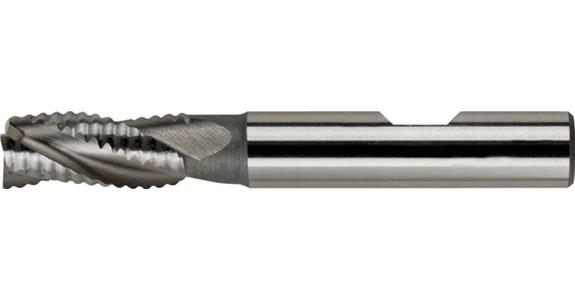 Schaft-Schruppfräser zyl. DIN 844 B Typ NR kurz 3 Schn. Z-Schnitt HSS-E 9 mm