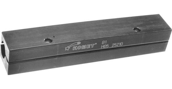 Drill-out steel holder B2A–B3A, 40x30 mm L=180 mm for boring bars 18247