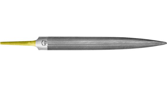 CORINOX® precision file, half-round 21x6 for stainless steel L=200 S-cut 2