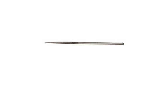 Diamond needle file, flat-pointed, D126 medium, length 140 mm, shank dia. 3 mm