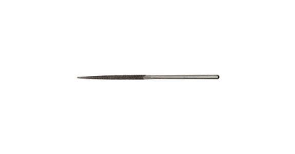 Diamond needle file, half-round, D126 medium, length 140 mm, shank dia. 3 mm