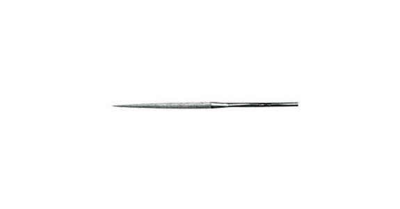 Diamond needle file, half-round, D91 fine, length 140 mm, shank dia. 3 mm