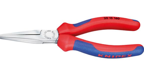 VDE Langbeck flat-nose pliers L=190 MC sleeve slip protect. 5745 CV elec. steel