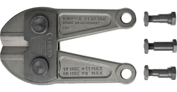 KNIPEX Ersatzmesserkopf für 71 72 610 komplett mit Schrauben