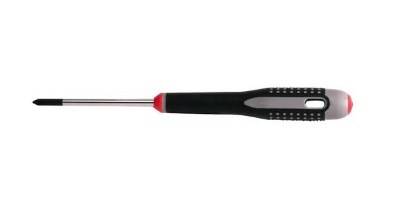 Phillips screwdriver, 3-component handle DIN/ISO 8764-1 PH 0x60 mm