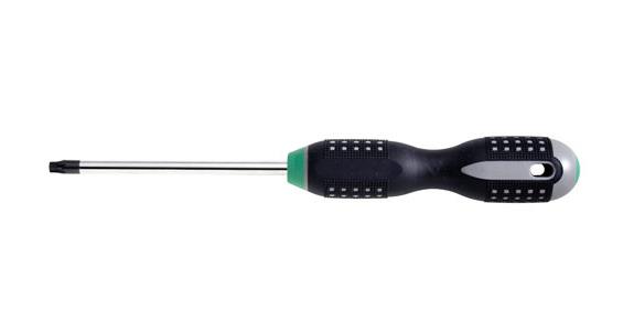 TX® screwdriver with hole 3-component handle T 40x150 mm for internal TX®