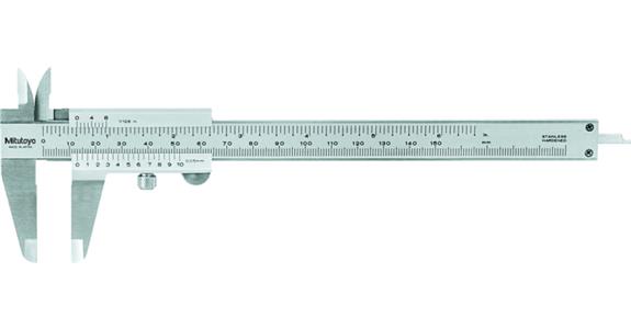 Suwmiarki noniuszowe z tabelą gwintów 0-150 mm/0-6″ 0,05 mm